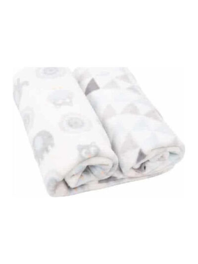 fixedratio 20211103094336 kikka boo kouverta agalias liknou owls fleece 80x70cm 31103020036 blue