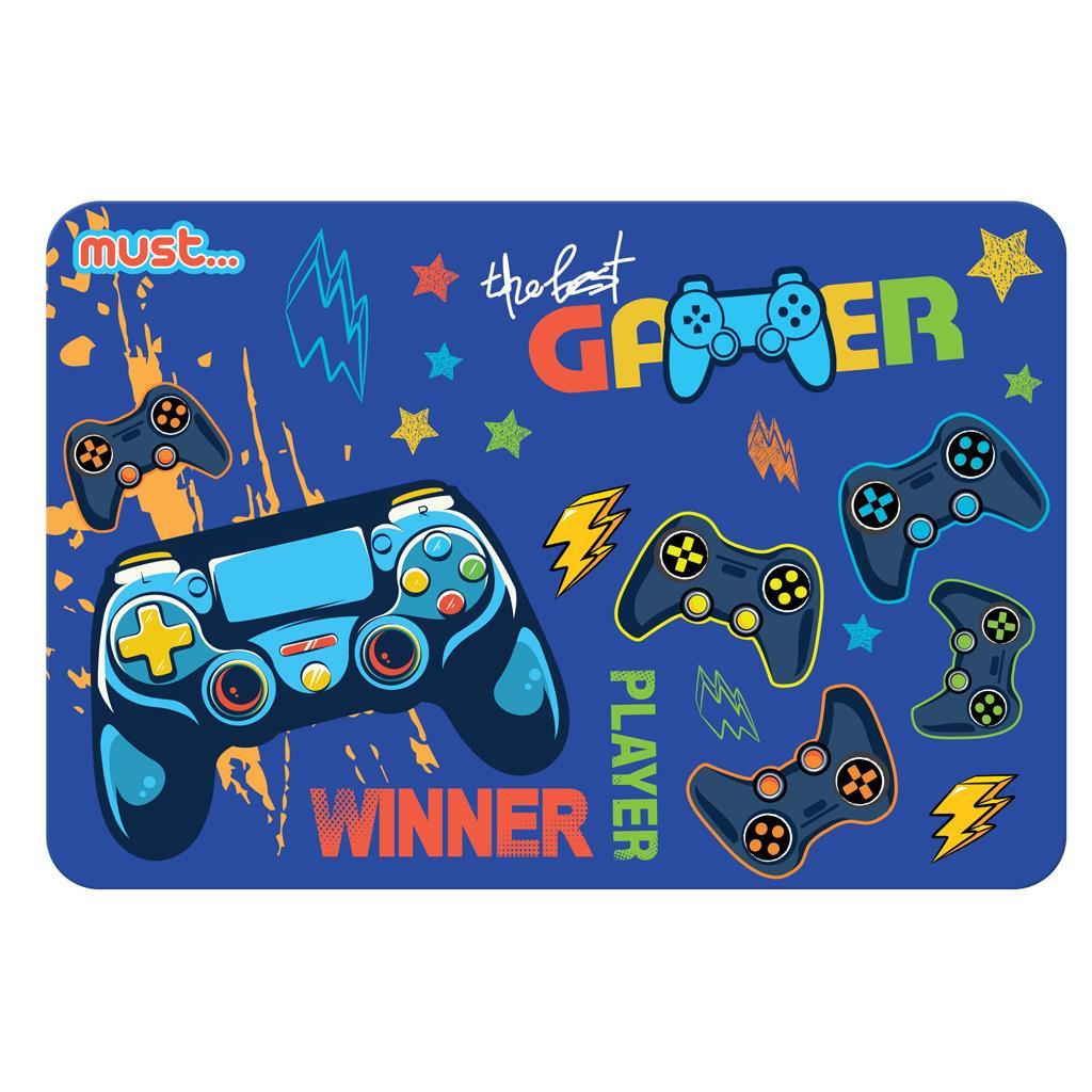 Σουπλά Παιδικό 43x29cm Gamer Must 000585181