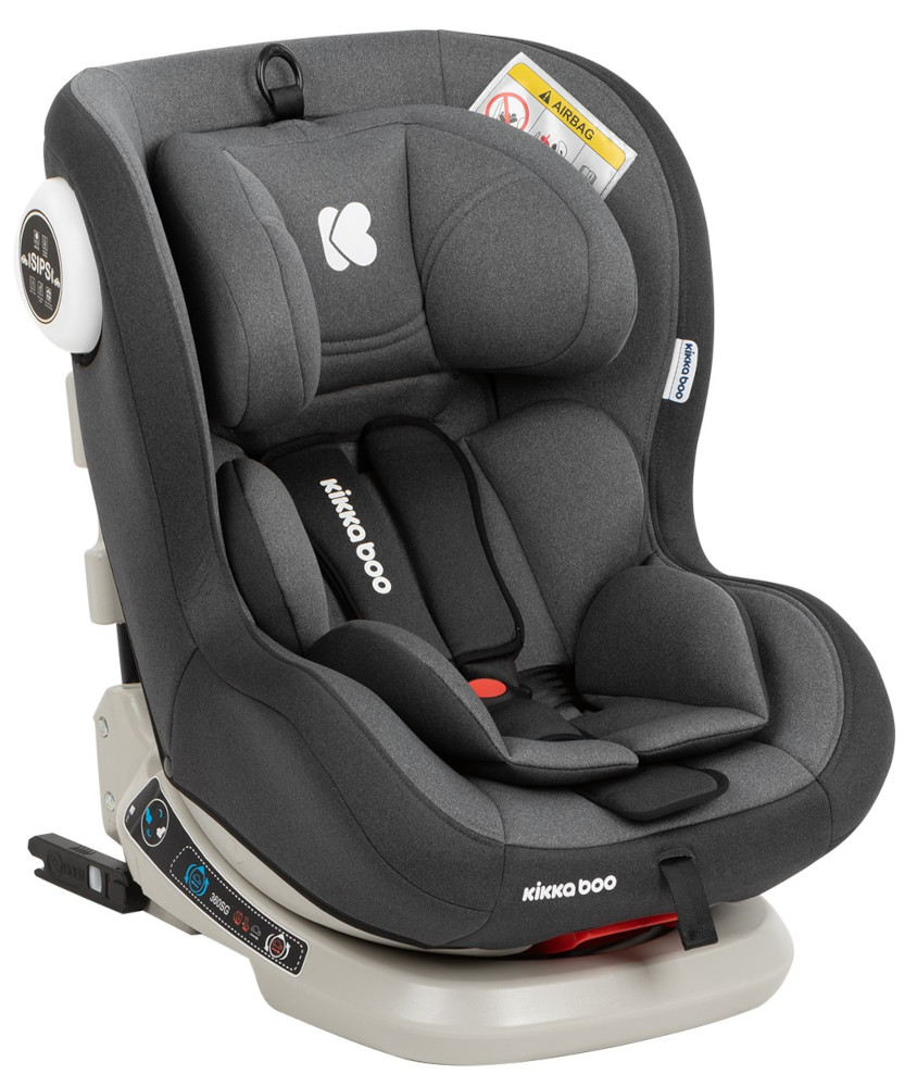 Κάθισμα Αυτοκινήτου 0-25kg Isofix Twister Kikka Boo Dark Grey 2020 31002060035