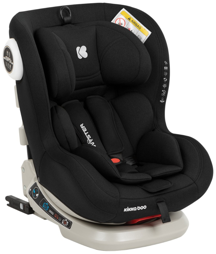 Κάθισμα Αυτοκινήτου 0-25kg Isofix Twister Kikka Boo Black 2020 31002060054