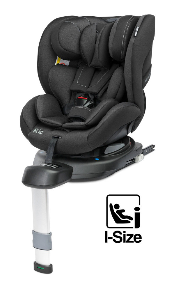 Κάθισμα Αυτοκινήτου 40-105cm (0-22kg) i-size Isofix Rio Caretero Black 1850