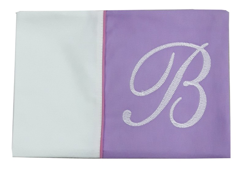 Μαξιλαροθήκη 33x49cm Beboulino “B” Purple 70333490018