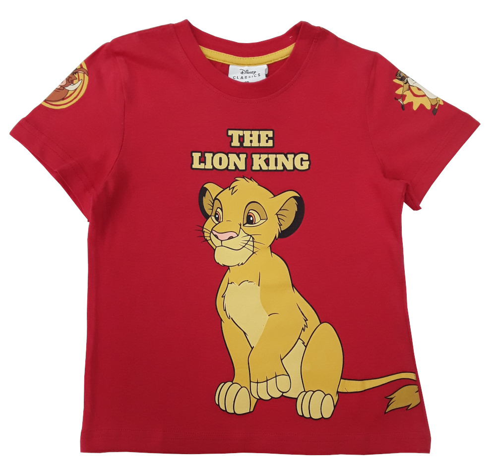 Μπλουζάκι T-shirt The Lion king Red 80102050003