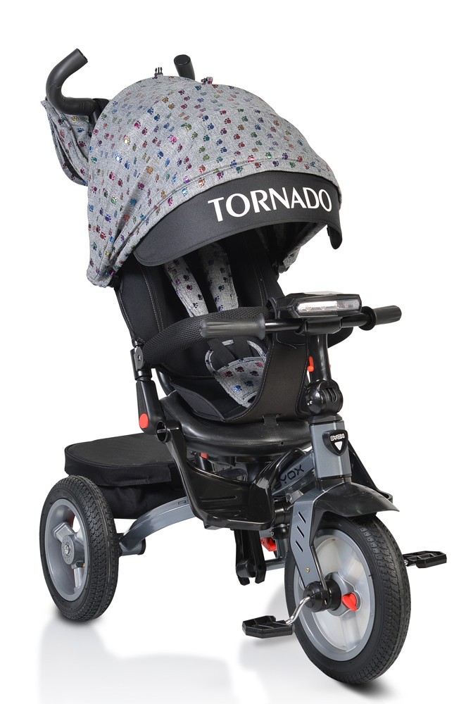 Τρίκυκλο Παιδικό Ποδηλατάκι Tornado Byox Grey 3800146230203