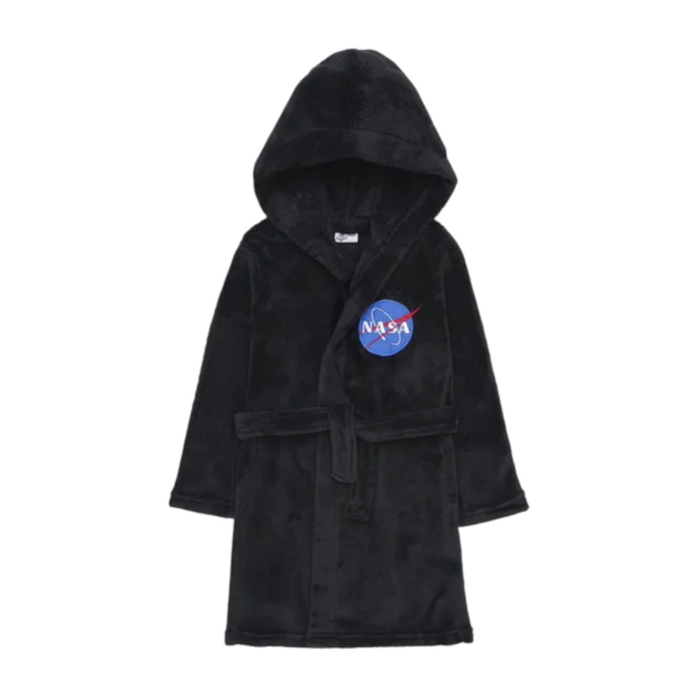 Παιδικό Μπουρνούζι με Κουκούλα Black Nasa 7020106