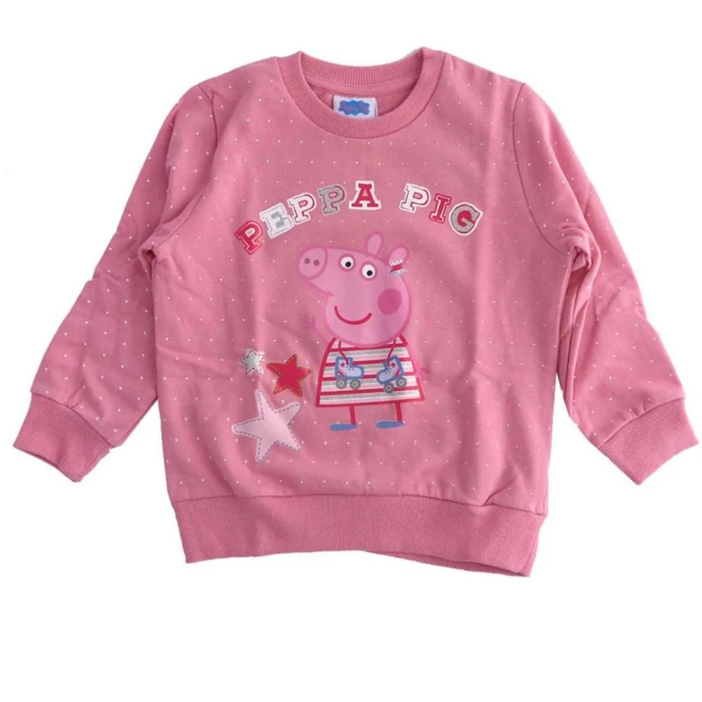 Μπλούζα Μακρυμάνικη Φούτερ Pink Peppa Pig 8020212