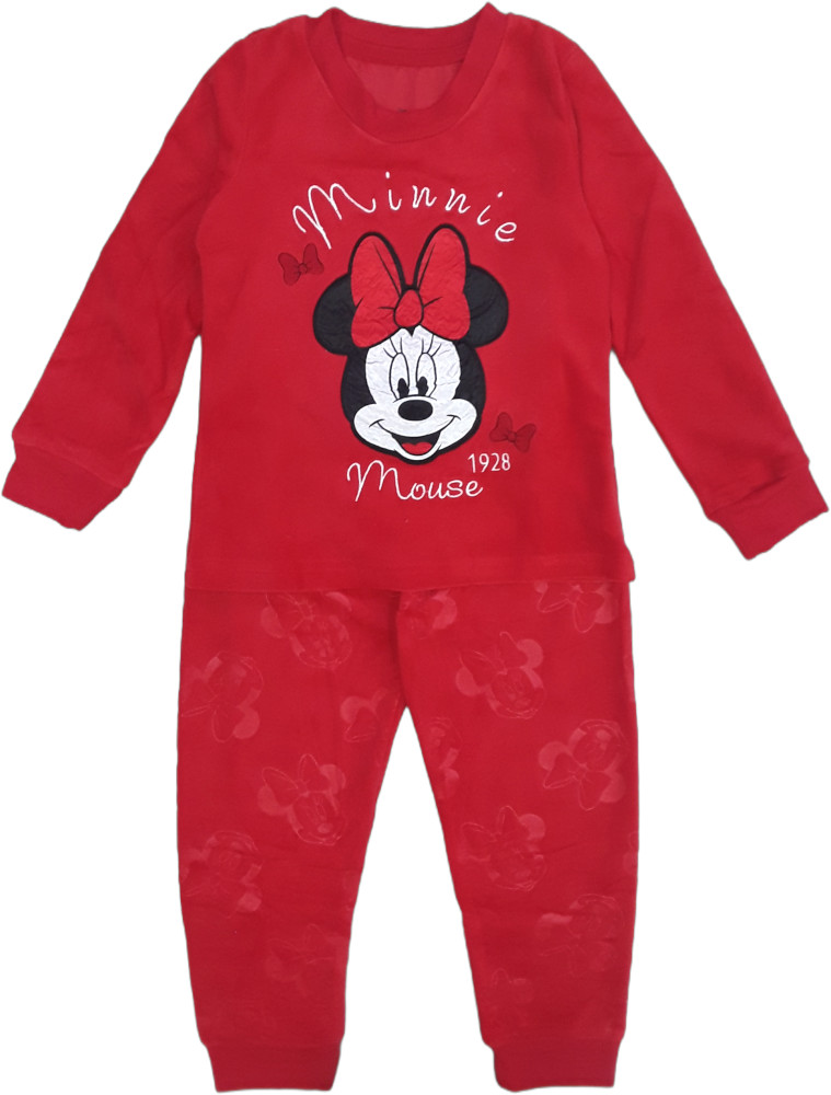 Πιτζάμα Velour Minnie Red 8020332