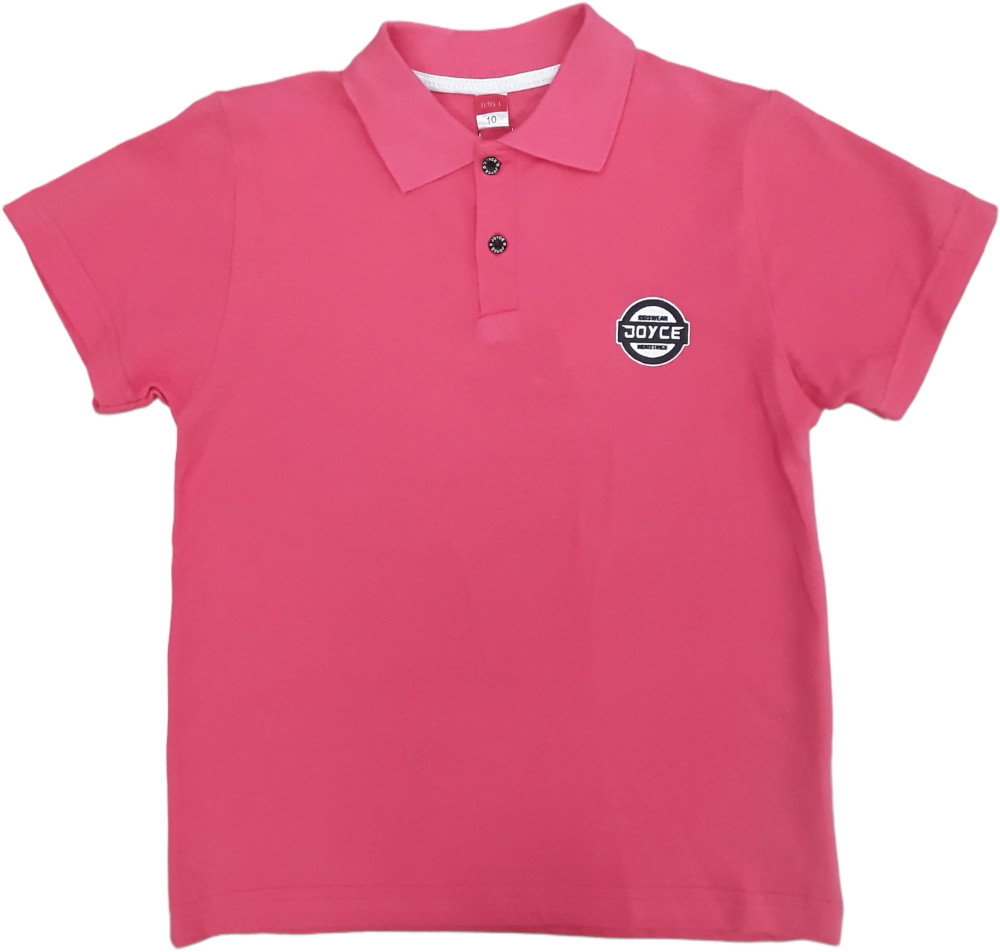 Μπλούζα Κοντομάνικη Τύπου Polo Pink 8010307